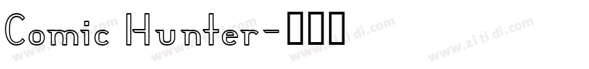 Comic Hunter字体转换